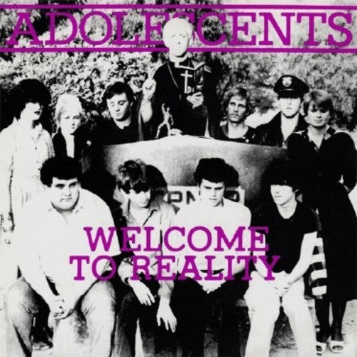 The Adolescents | Welcome to Reality (10-Inch Vinyl, Extended Play) | Vinyl - 0