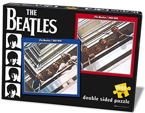 The Beatles | Blue & Red Double Sided (Jigsaw Puzzle) | Jigsaw Puzzle