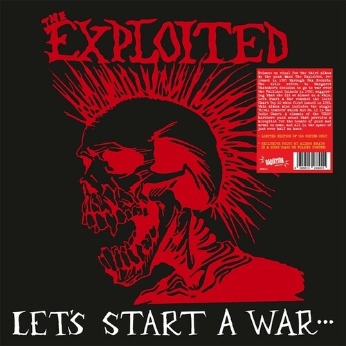 The Exploited | Let's Start A War... Said Maggie One Day (Limited Edition) | Vinyl
