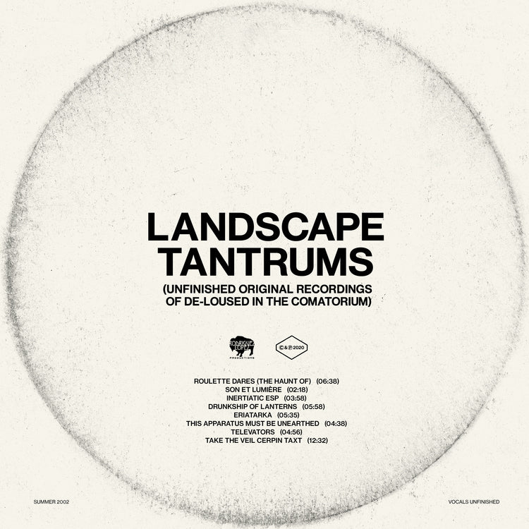 The Mars Volta | Landscape Tantrums - Unfinished Original Recordings Of De-Loused In The Comatorium (Glow In The Dark Vinyl) | Vinyl - 0