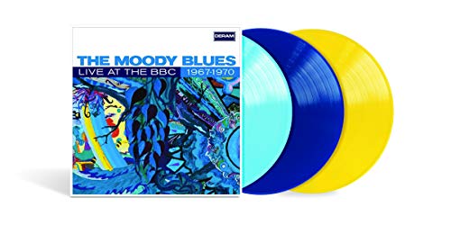 The Moody Blues | Live At the BBC 1967-1970 [3 LP][Light Blue/Dark Blue/Yellow] | Vinyl