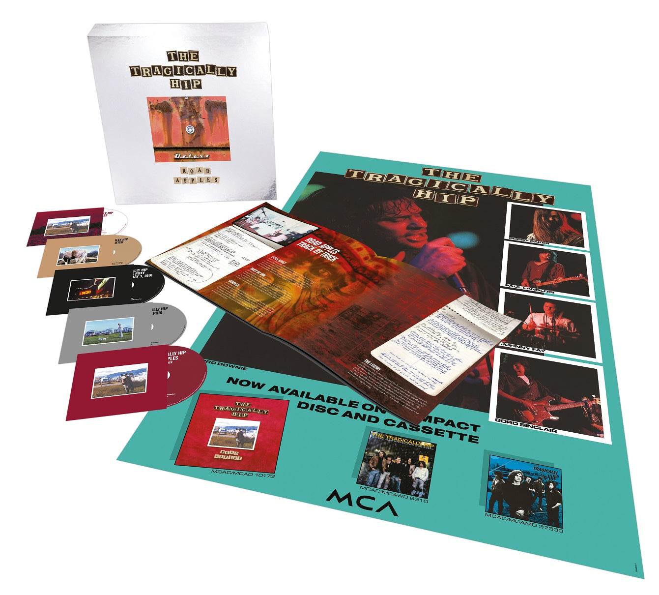 The Tragically Hip | Road Apples (30th Anniversary) [4 CD/Blu-ray] | CD