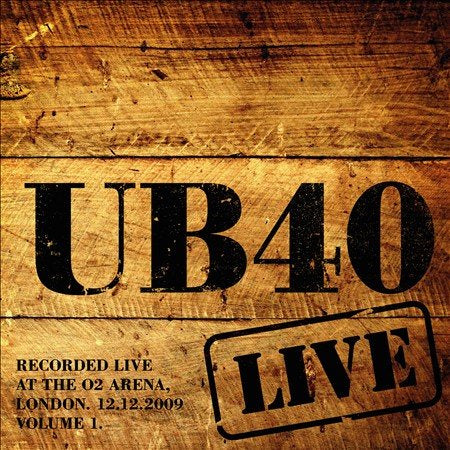 Ub40 | LIVE 2009: 1 | Vinyl