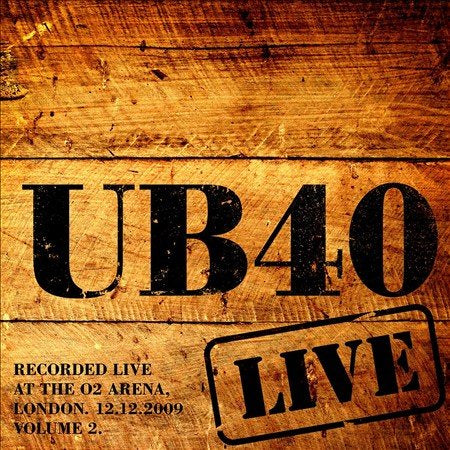 Ub40 | Live 2009: Vol 2 | Vinyl