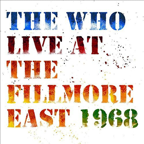 Who | Live At The Fillmore East 1968 | Vinyl