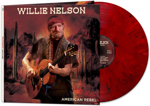 Willie Nelson | American Rebel- RED MARBLE | Vinyl - 0