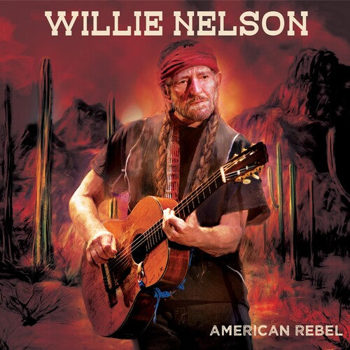Willie Nelson | American Rebel- RED MARBLE | Vinyl