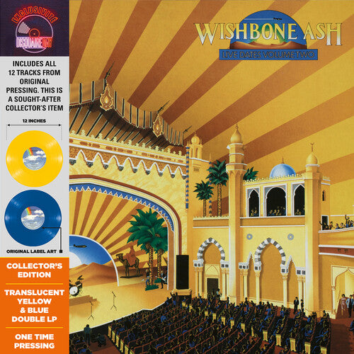 Wishbone Ash | Live Dates II (Yellow & Blue Vinyl) (2LP) | Vinyl