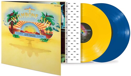 Wishbone Ash | Live Dates (Yellow, Blue, Gatefold LP Jacket, Limited Edition) | Vinyl - 0