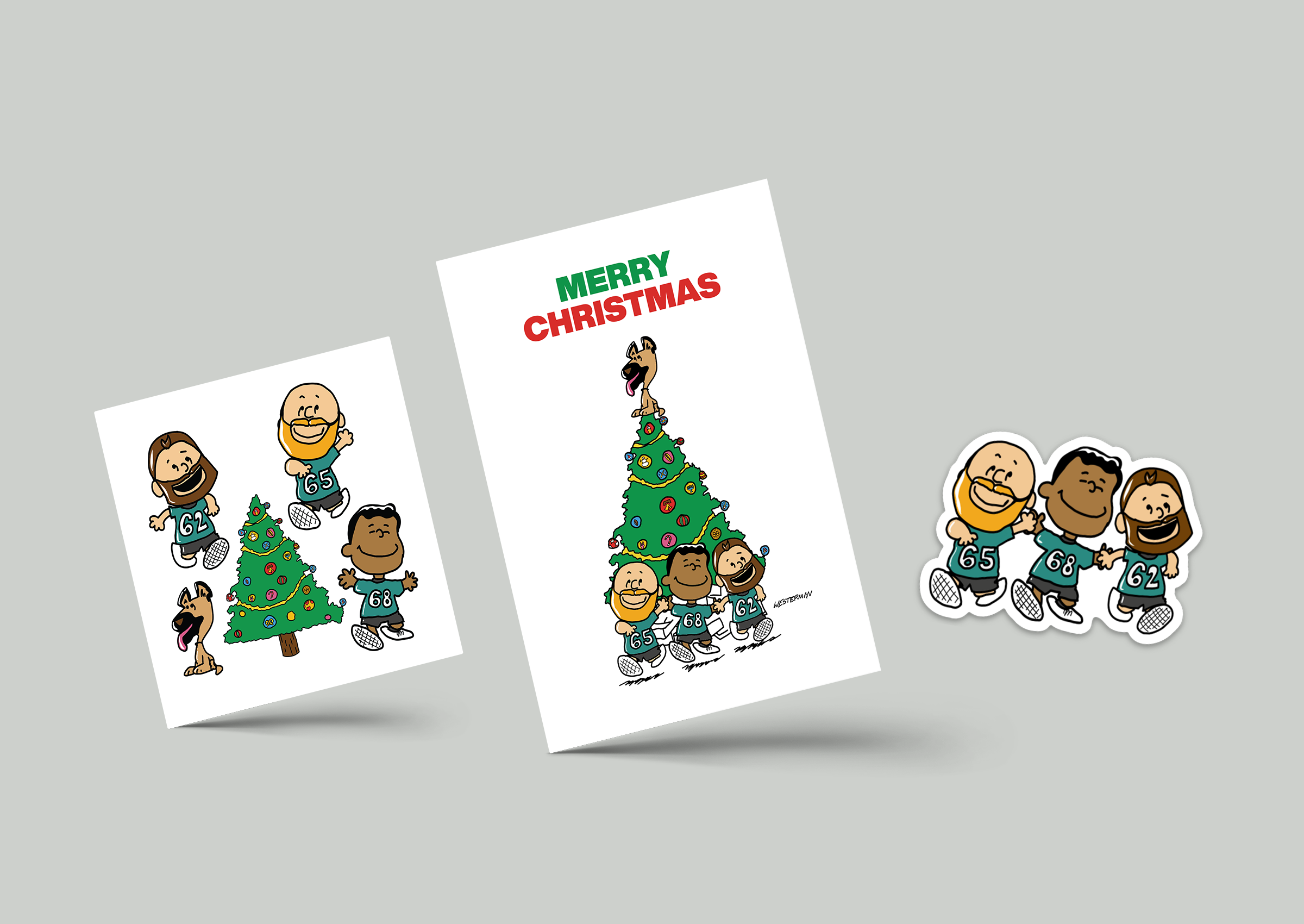 A Philly Special Christmas | "Greeting Cards + Magnets" | Sticker