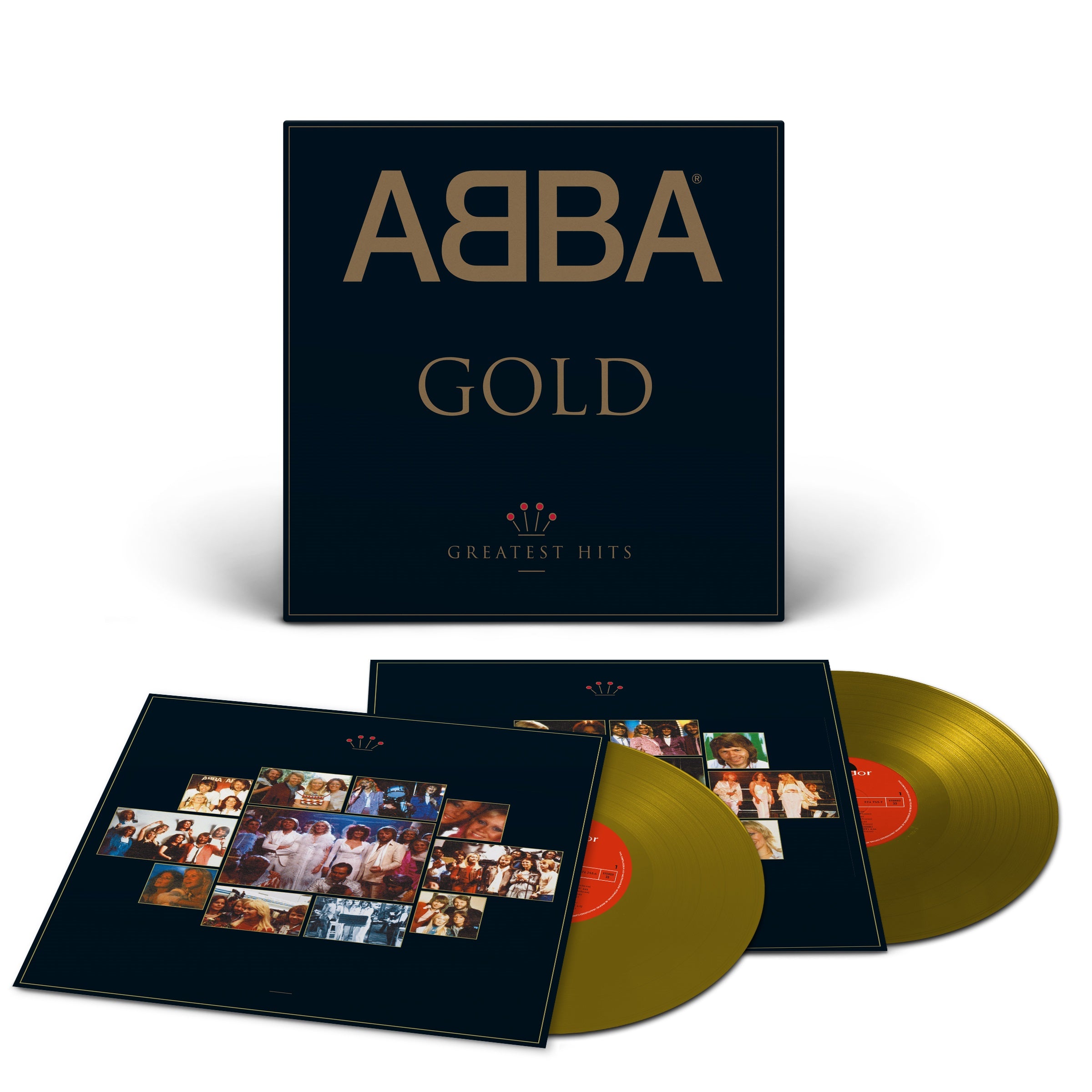 ABBA | Gold: Greatest Hits (180 Gram Vinyl, Colored Vinyl, Gold) (2 Lp's) | Vinyl