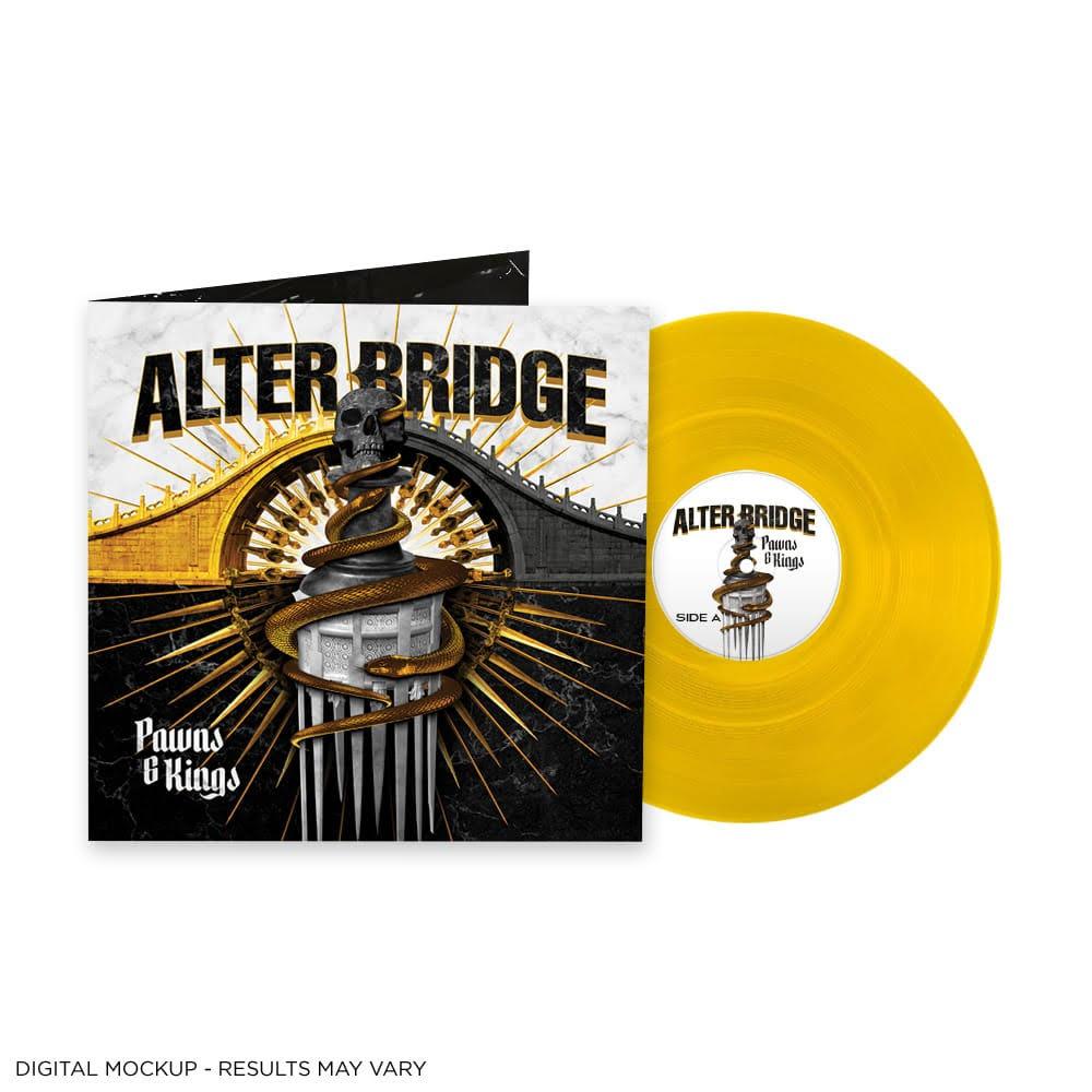 Alter Bridge | Pawns & Kings (Colored Vinyl, Yellow, Indie Exclusive) | Vinyl