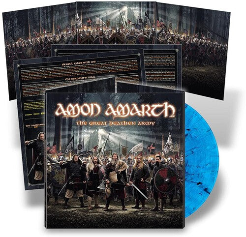 Amon Amarth | The Great Heathen Army (Gatefold LP Jacket, Colored Vinyl, Blue Smoke) | Vinyl