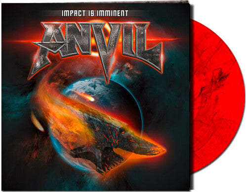 Anvil | Impact Is Imminent (Indie Exclusive) (Limited Edition, Red & Black Marbled) | Vinyl