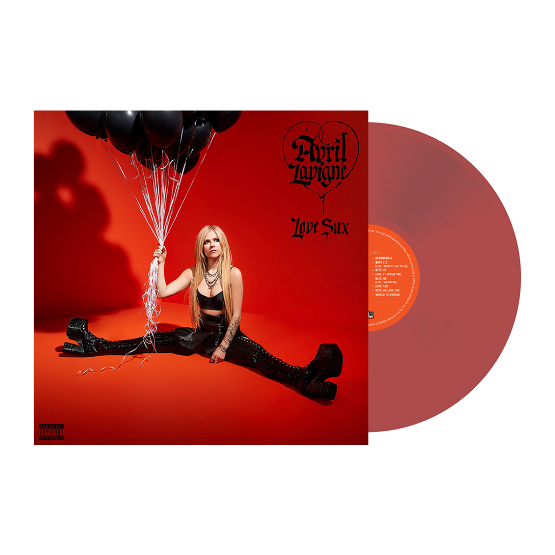 Avril Lavigne | Love Sux [Explicit Content] (Indie Exclusive, Transparent Red Vinyl) | Vinyl