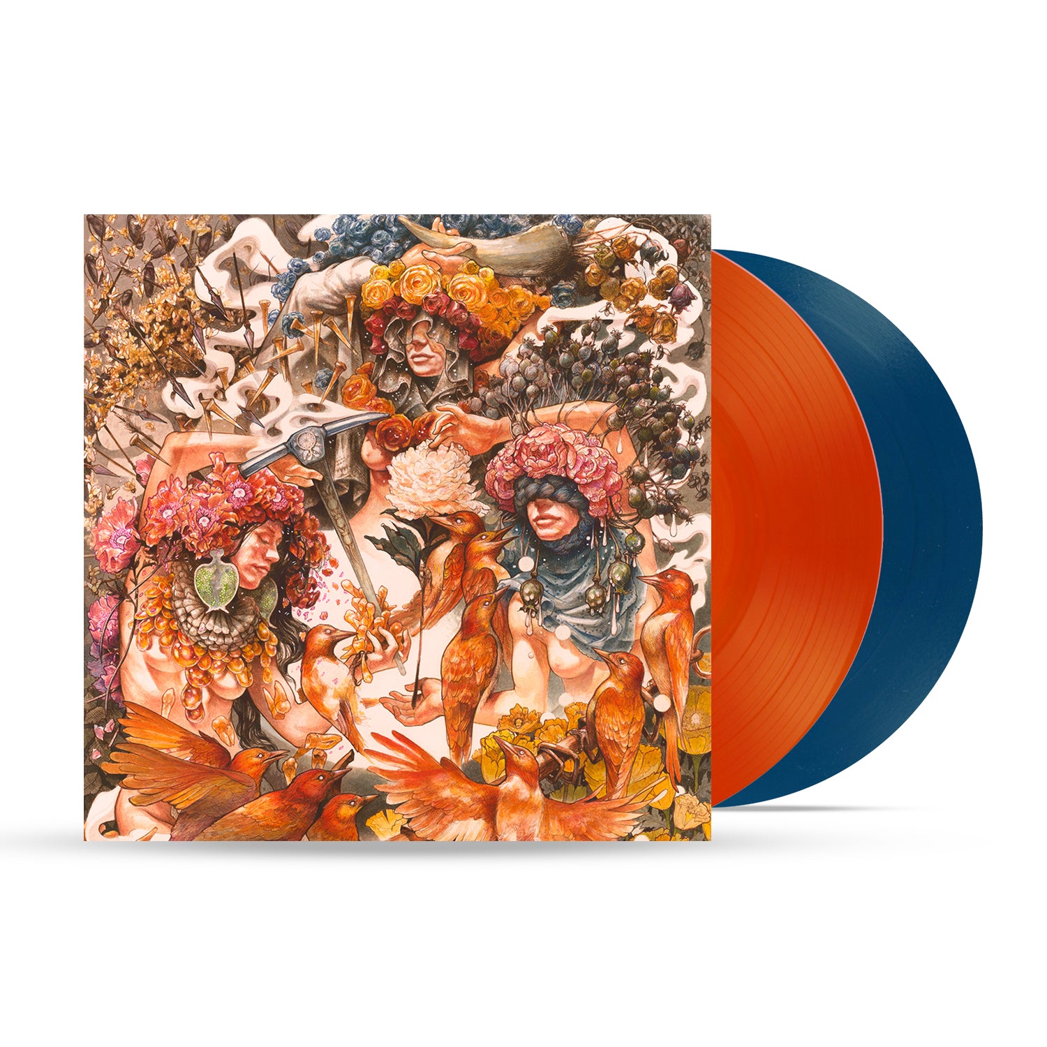 Baroness | Gold & Grey (Indie Exclusive, Transparent Red & Blue Vinyl) (2 Lp's) | Vinyl