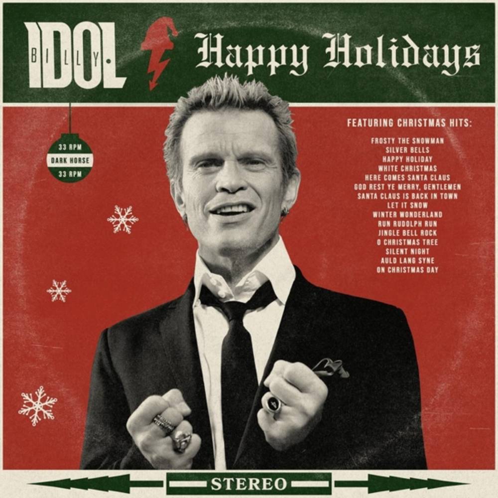 Billy Idol | Happy Holidays (Colored Vinyl, White, Indie Exclusive) | Vinyl