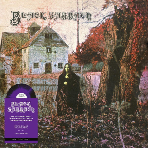 Black Sabbath | Black Sabbath (Limited Edition, Colored Vinyl, Purple & Black Splatter) [Import] | Vinyl