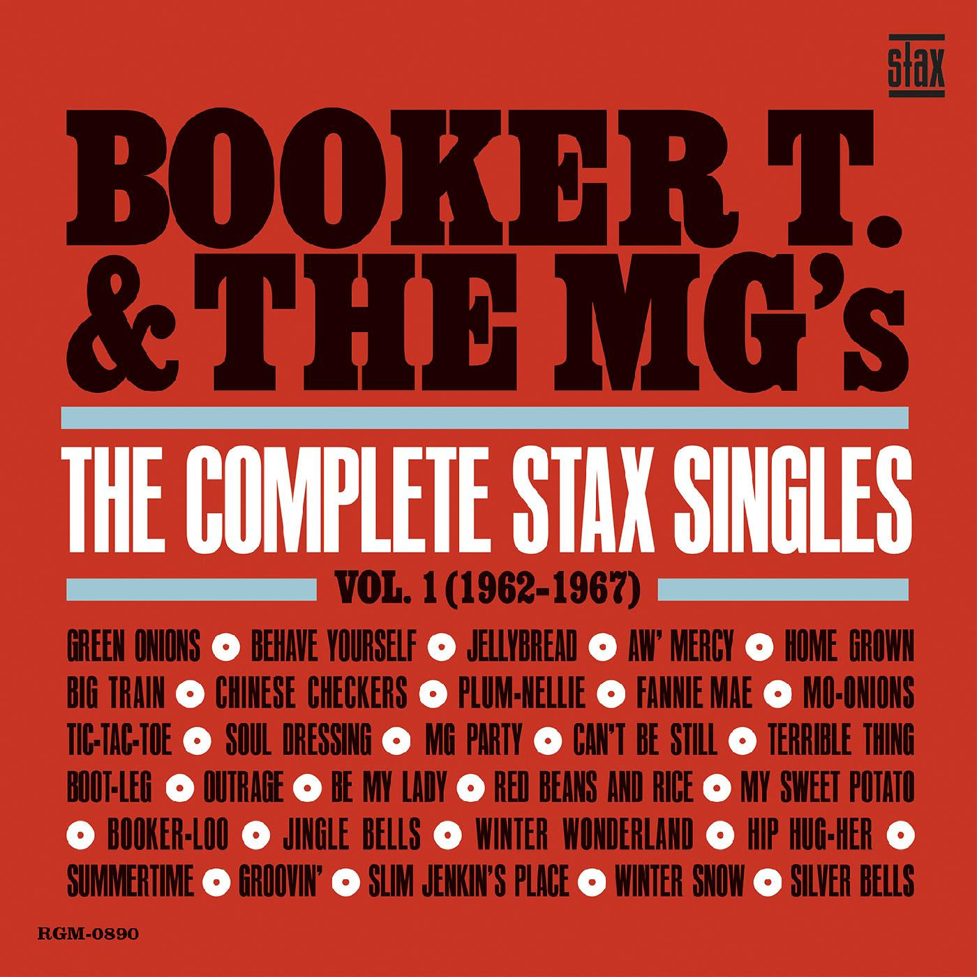 Booker T. & the MG's | The Complete Stax Singles Vol. 1 (1962-1967) (2-LP, Red Vinyl) | Vinyl