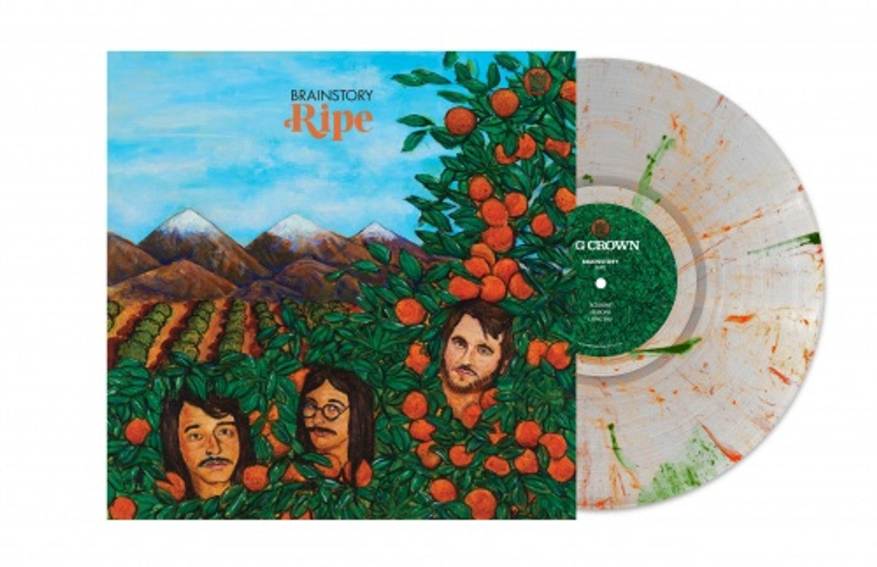 Brainstory | Ripe (Indie Exclusive, Colored Vinyl, Green & Orange Splatter, Extended Play) | Vinyl