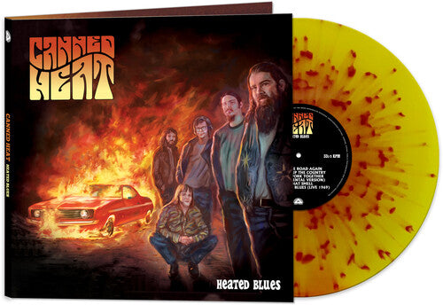 Canned Heat | Heated Blues (red & Yellow Splatter) (Colored Vinyl, Red, Yellow, Gatefold LP Jacket, Remastered) | Vinyl