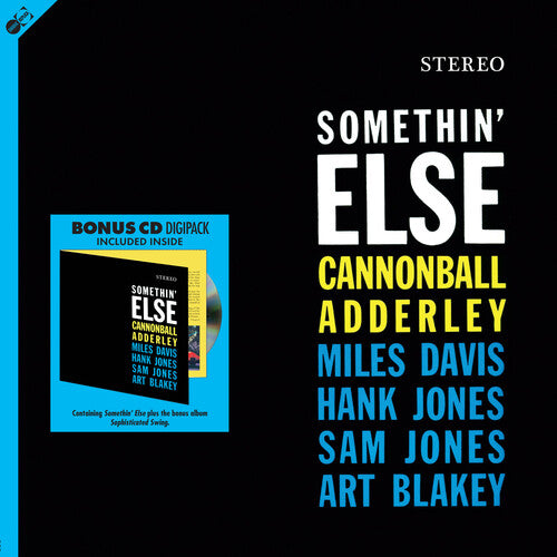 Cannonball Adderley | Somethin' Else [Limited 180-Gram Vinyl With Bonus Tracks & Bonus CD] [Import] | Vinyl