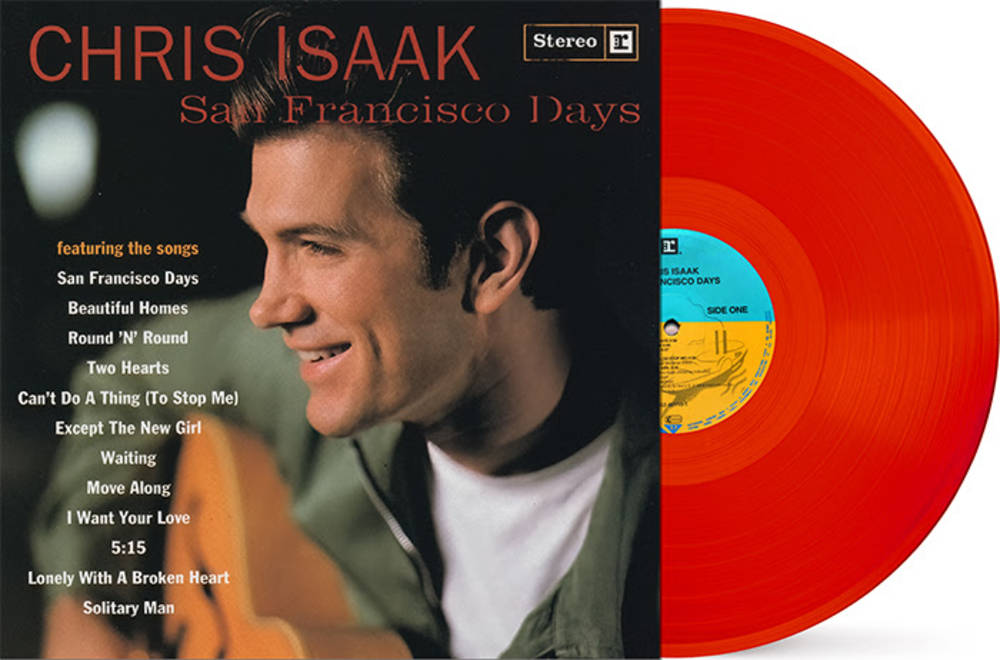 Chris Isaak | San Francisco Days (Colored Vinyl, Red, Indie Exclusive) | Vinyl