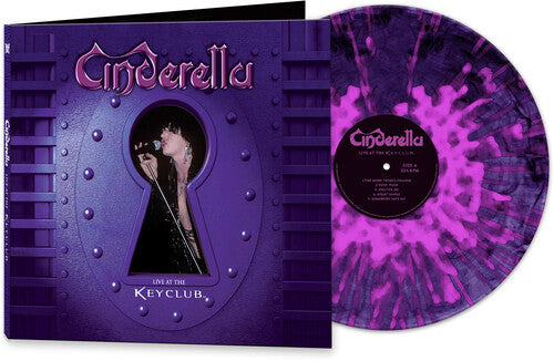 Cinderella | Live At The Key Club (Colored Vinyl, Marbled Purple Splatter) | Vinyl