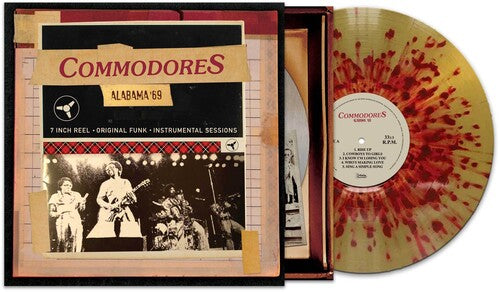 Commodores | Alabama '69 (Colored Vinyl, Red & Gold Splatter) | Vinyl