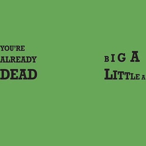 Crass | You're Already Dead / Big A Little A (Green Vinyl) | Vinyl - 0
