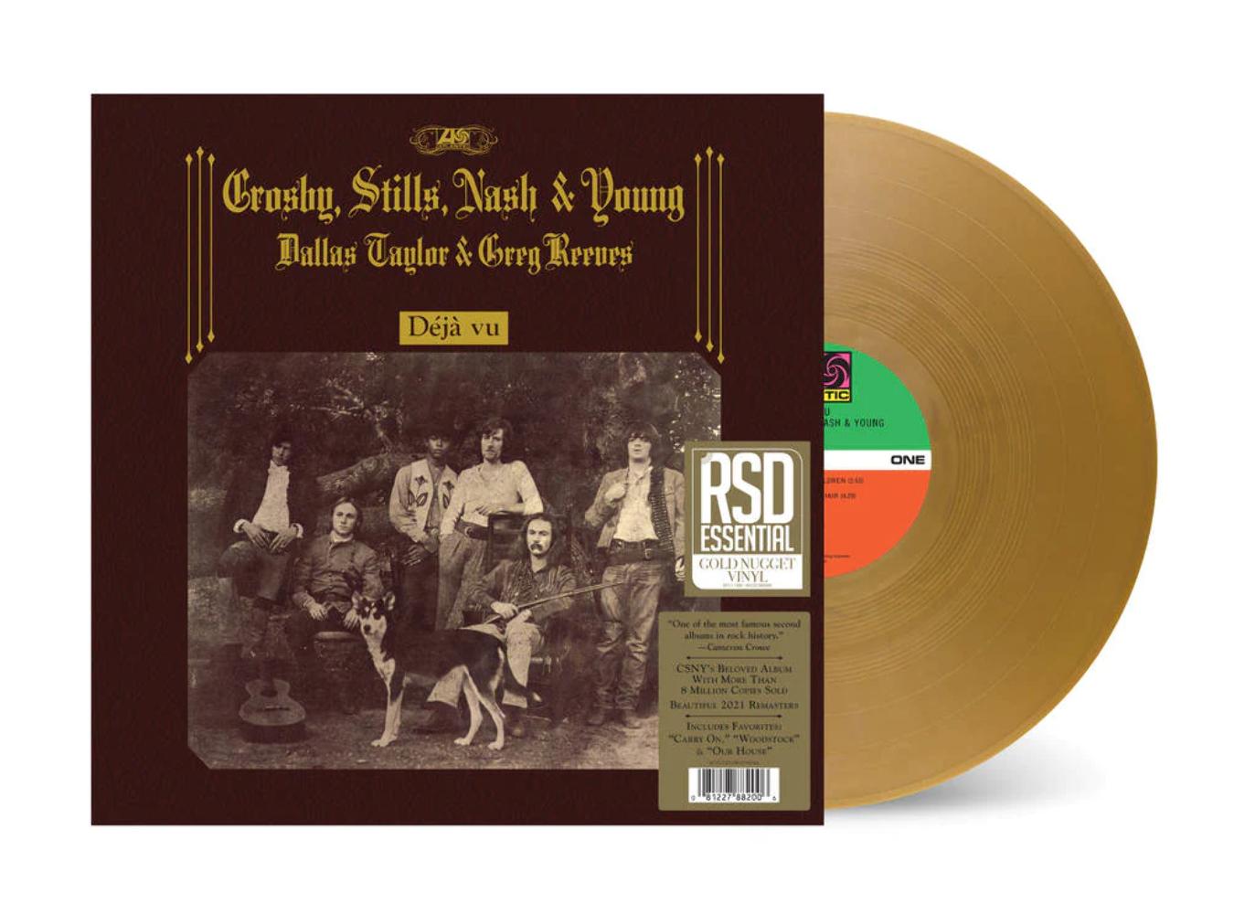 Crosby Stills Nash & Young | Deja Vu (RSD Essential Edition, Gold Nugget Vinyl) | Vinyl