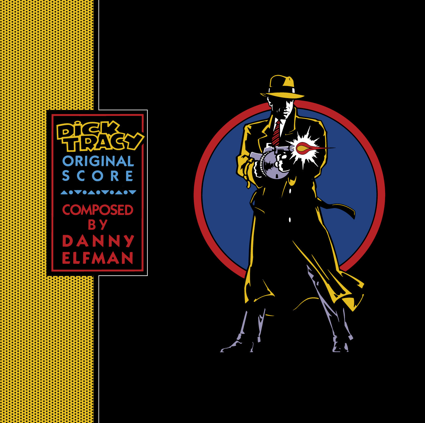 Danny Elfman | Dick Tracy (Original Score) (Transparent Blue colored vinyl; SYEOR Exclusive) | Vinyl