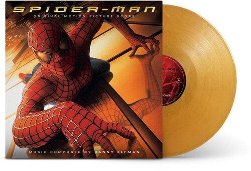Danny Elfman | Spider-Man (Original Score) (Colored Vinyl, Gold, 180 Gram Vinyl, Gatefold LP Jacket, Poster) | Vinyl