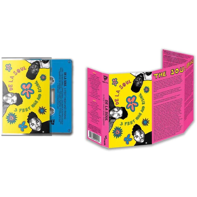 De La Soul | 3 Feet High And Rising - Blue [Explicit Content] (Cassette) | Cassette
