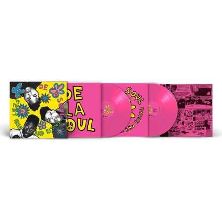 De La Soul | 3 Feet High And Rising - Magenta [Explicit Content] (Colored Vinyl, Magenta, 180 Gram Vinyl) (2 Lp's) | Vinyl