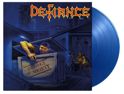 Defiance | Product Of Society (Limited Edition, 180 Gram Vinyl, Colored Vinyl, Clear Vinyl, Blue) [Import] | Vinyl - 0