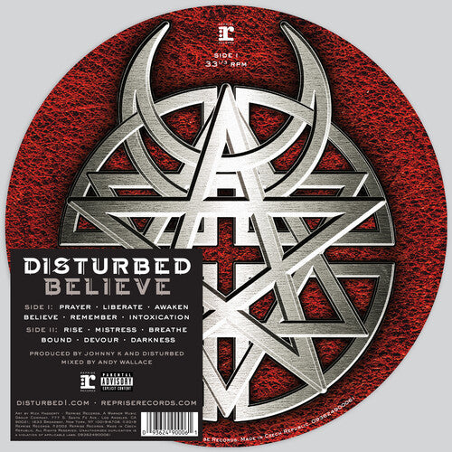 Disturbed | Believe [Explicit Content] (Picture Disc Vinyl) | Vinyl