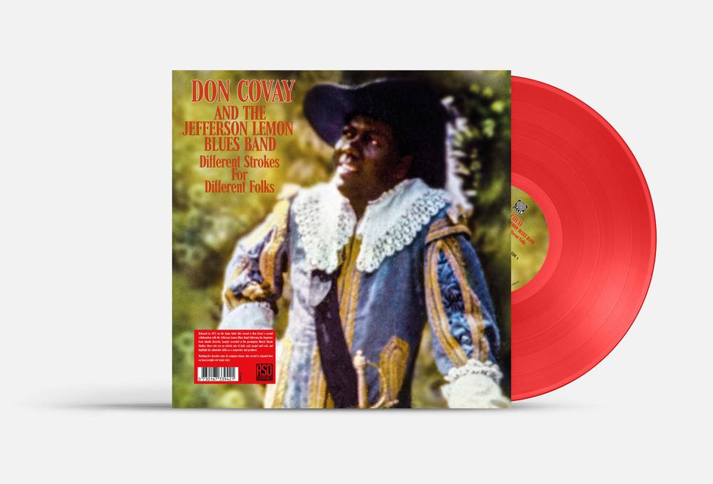 Don Covay & The Jefferson Lemon Blues Band | Different Strokes For Different Folks (Limited Edition, Red Vinyl) | Vinyl