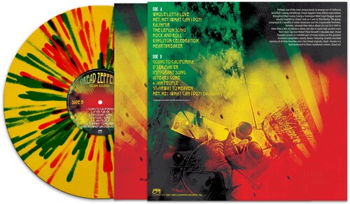 Dread Zeppelin | Dejah-Voodoo (Colored Vinyl, Red, Green, Yellow Splatter) | Vinyl