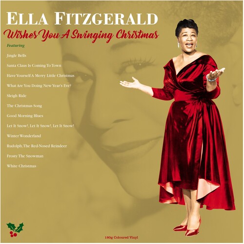 Ella Fitzgerald | Wishes You A Swinging Christmas (180 Gram Gold Vinyl) [Import] | Vinyl - 0