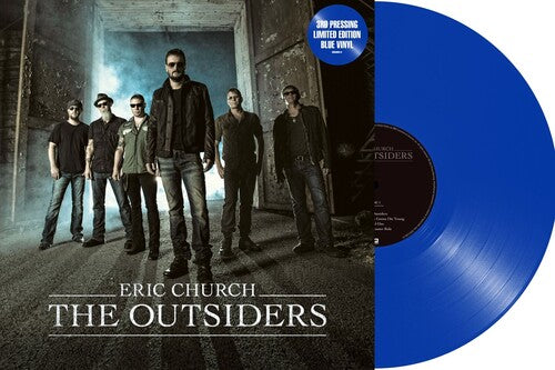 Eric Church | The Outsiders (Limited Edition, Blue Vinyl) (2 Lp's) | Vinyl