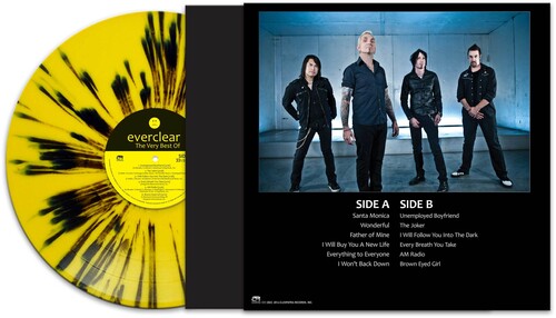 Everclear | The Very Best Of (Limited Edition, Yellow & Black Splatter Vinyl) | Vinyl