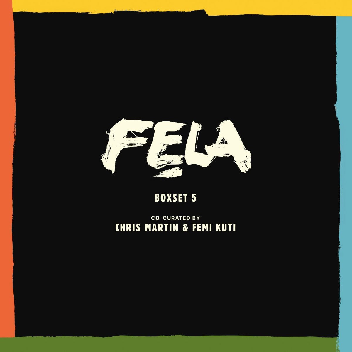 Fela Kuti | Box Set 5 Curated by Chris Martin and Femi Kuti | Vinyl