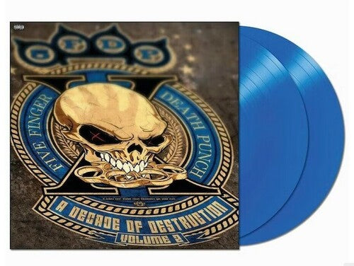 Five Finger Death Punch | A Decade Of Destruction: Vol 2 [Explicit Content] (Colored Vinyl, Cobalt Blue, Limited Edition, Gatefold LP Jacket) (2 Lp's) | Vinyl - 0