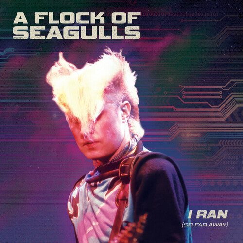 Flock of Seagulls | I Ran - So Far Away - Purple/ black Splatter | Vinyl