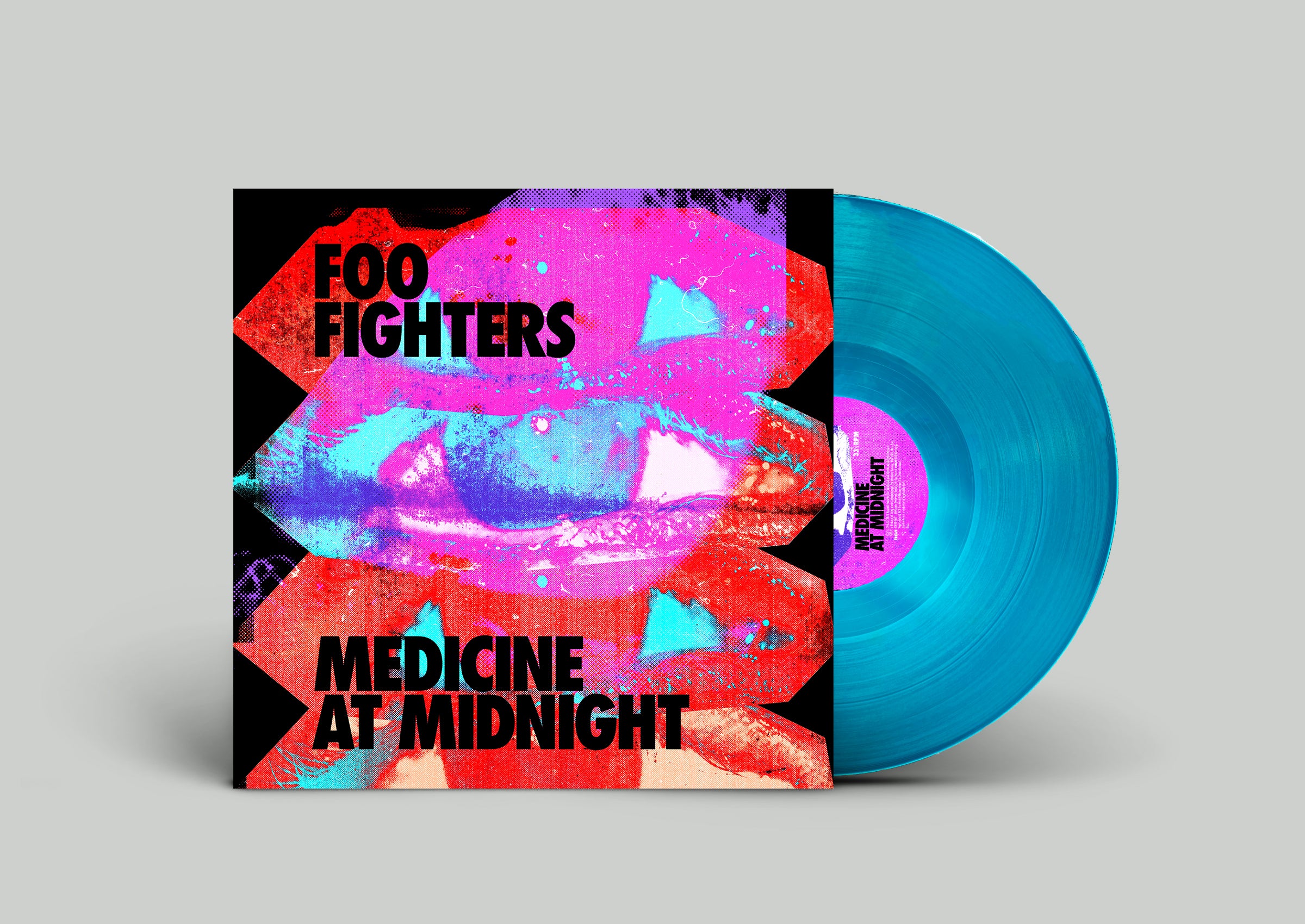Foo Fighters | Medicine At Midnight (INDIE EXCLUSIVE | 140 Gram Blue Vinyl | Printed Sleeve | 12'x12" Insert) | Vinyl