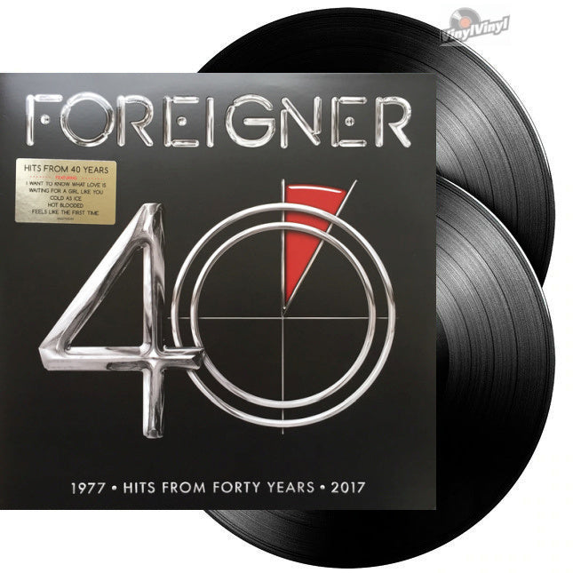 Foreigner | 40: Hits From Forty Years 1977-2017 (2 Lp's) | Vinyl