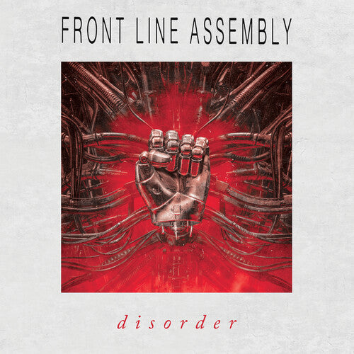 Front Line Assembly | Disorder (Red & Black Splatter) (Colored Vinyl, Red, Black, Limited Edition, Bonus Tracks) | Vinyl - 0
