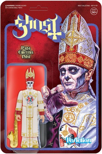 Ghost | Super7 - Ghost ReAction Figure - Papa Emeritus Nihil (Collectible, Figure, Action Figure) |