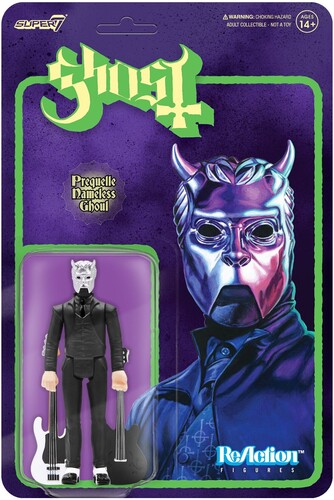 Ghost | Super7 - Ghost ReAction Figure - Prequelle Nameless Ghoul (Collectible, Figure, Action Figure) |